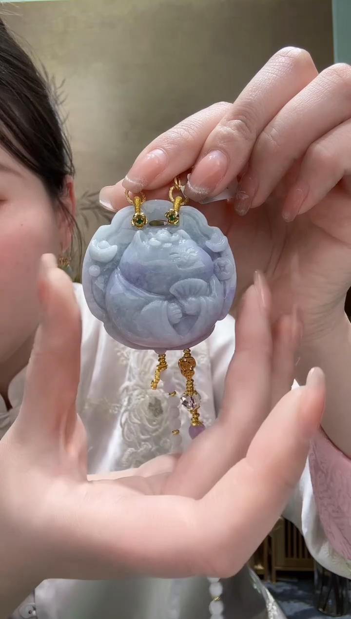 【闪购商品】翡翠未镶嵌颈饰吊坠