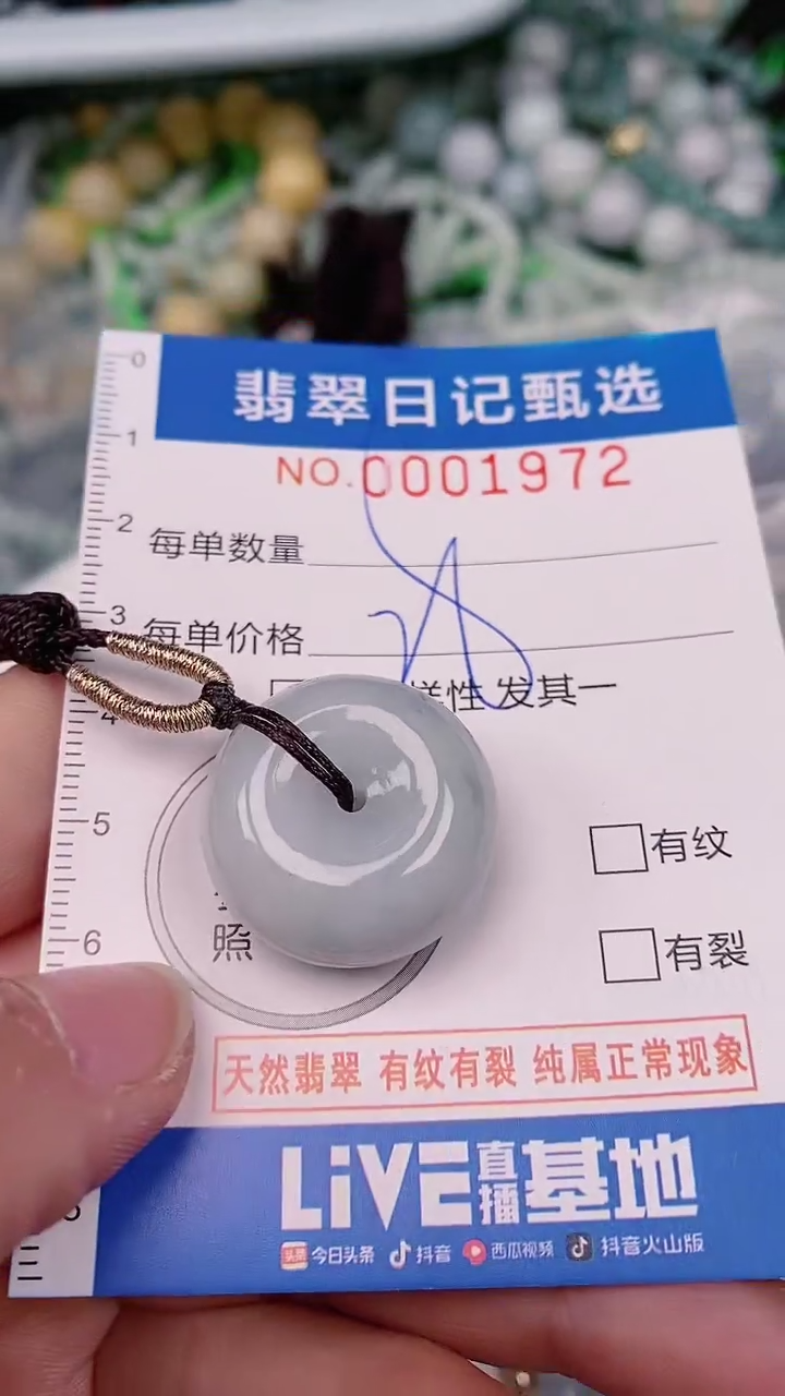 【闪购商品】翡翠颈饰未镶嵌00001973