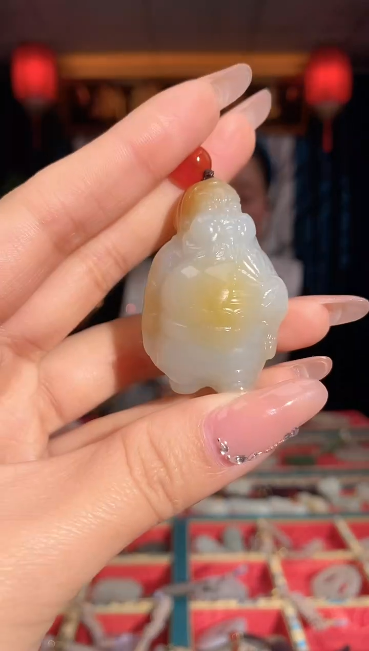 和田玉未镶嵌挂件钟馗