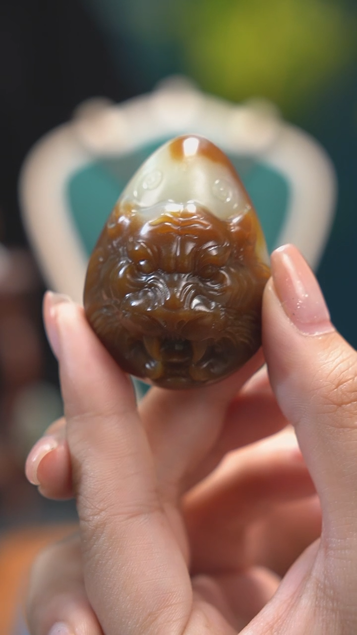 【闪购商品】和田玉吊坠(不含链)未镶嵌虎