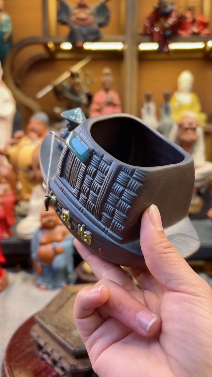 【闪购商品】紫砂茶宠器闵茶宠摆件