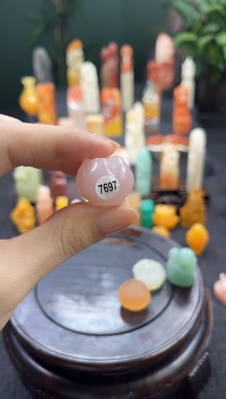 昌化石印石向*?7697  