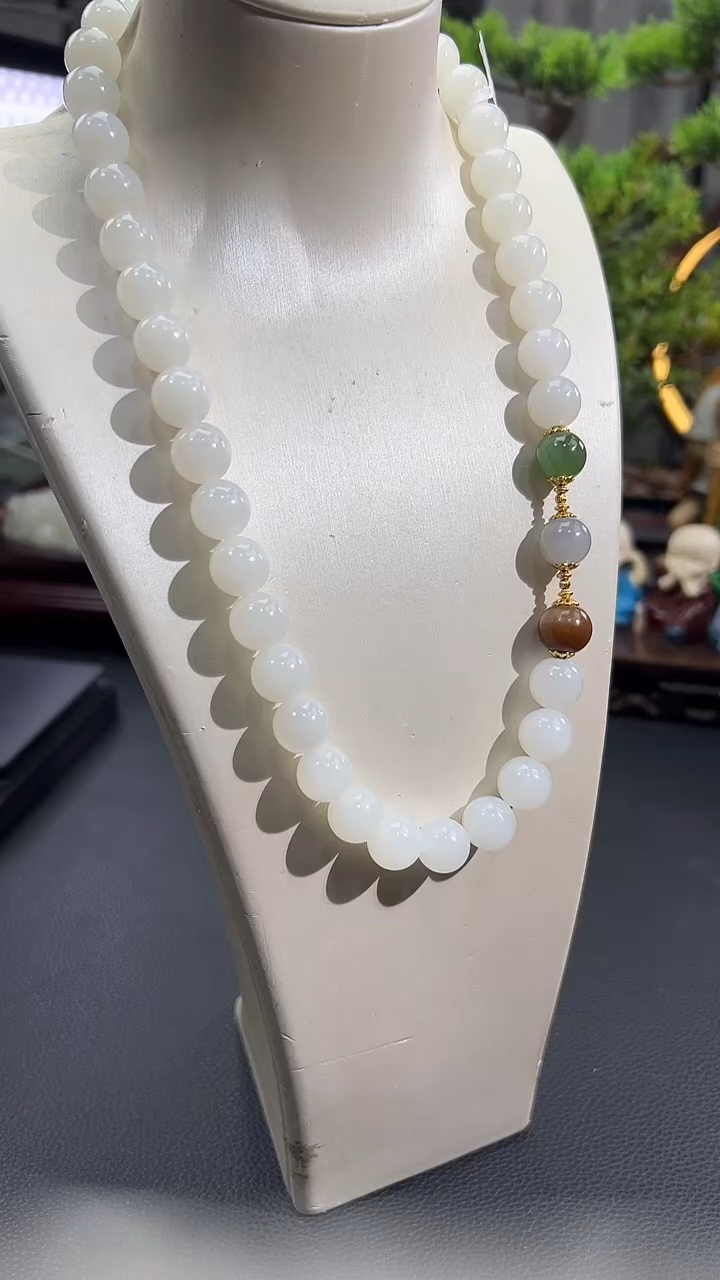 颈饰未镶嵌和田玉  AA1087 多样性发货其一