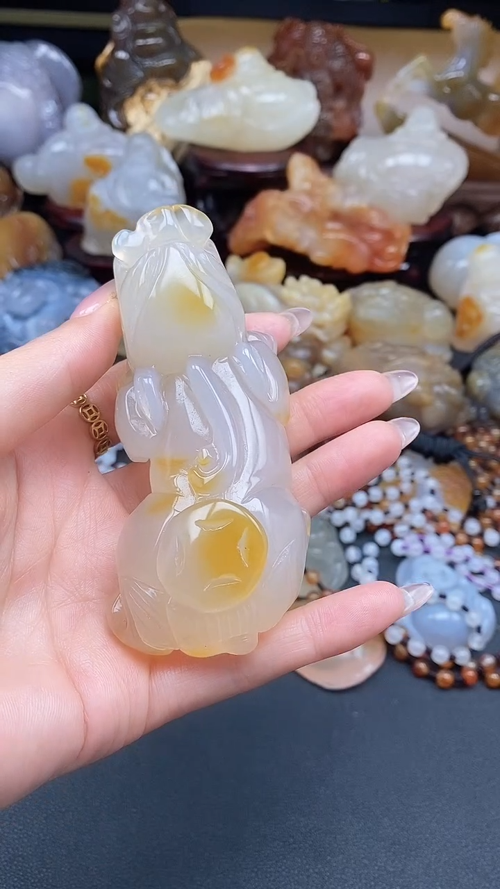 【闪购商品】玛瑙/玉髓颈饰未镶嵌dd