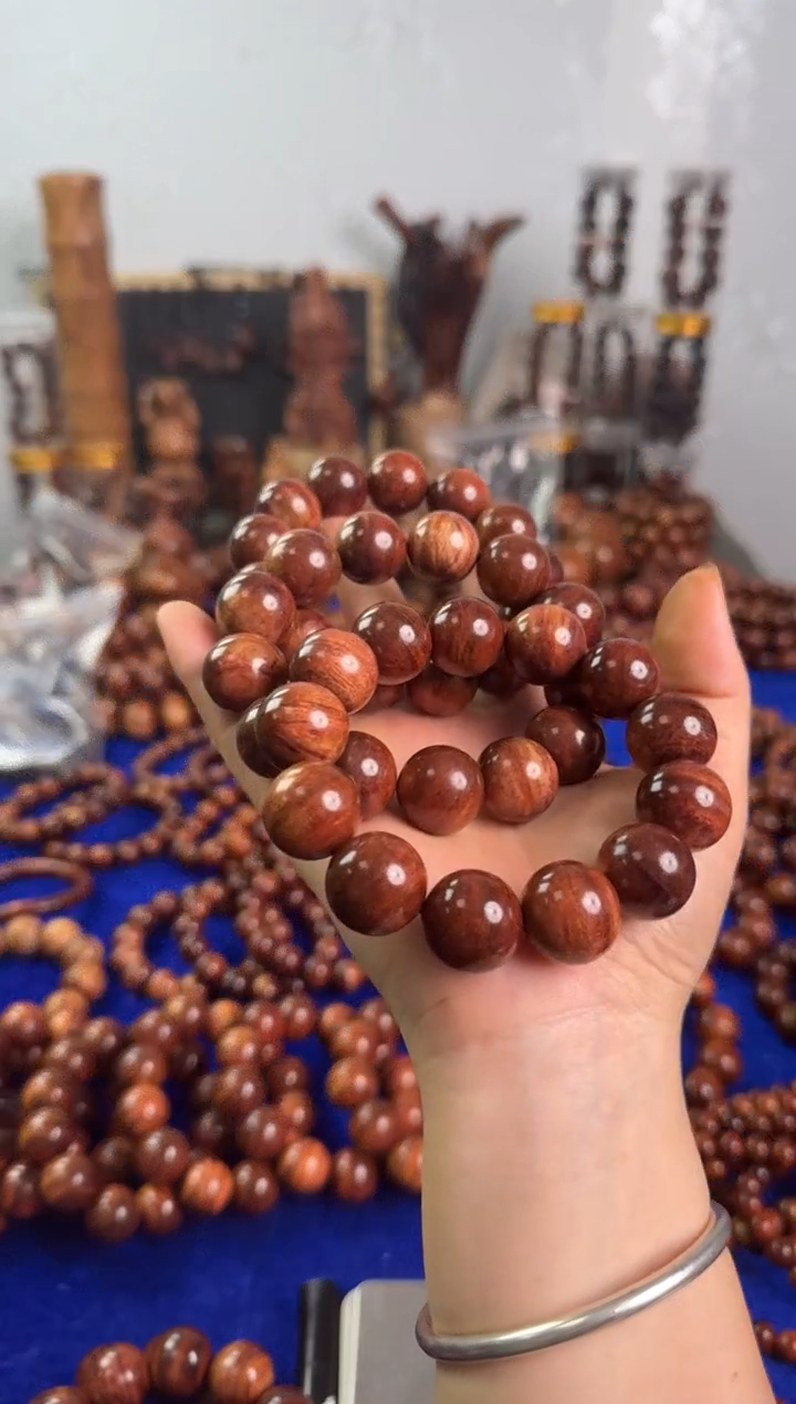 手串/手链黄花梨/降香黄檀正宗火山口油梨1.8规格海黄手串