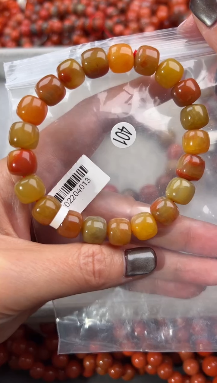 未镶嵌手串南红玛瑙10+