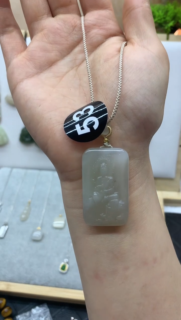 【闪购商品】和田玉颈饰未镶嵌吊坠3