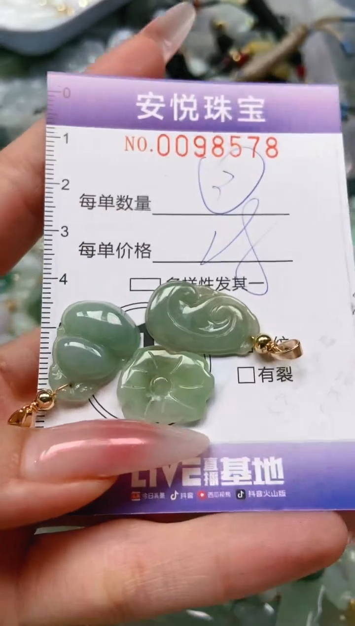 【闪购商品】翡翠颈饰未镶嵌闪购0098578