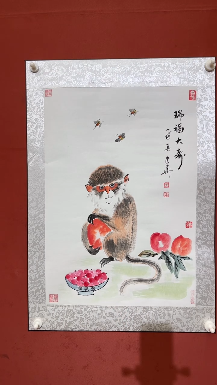 国画老师现场手绘 7