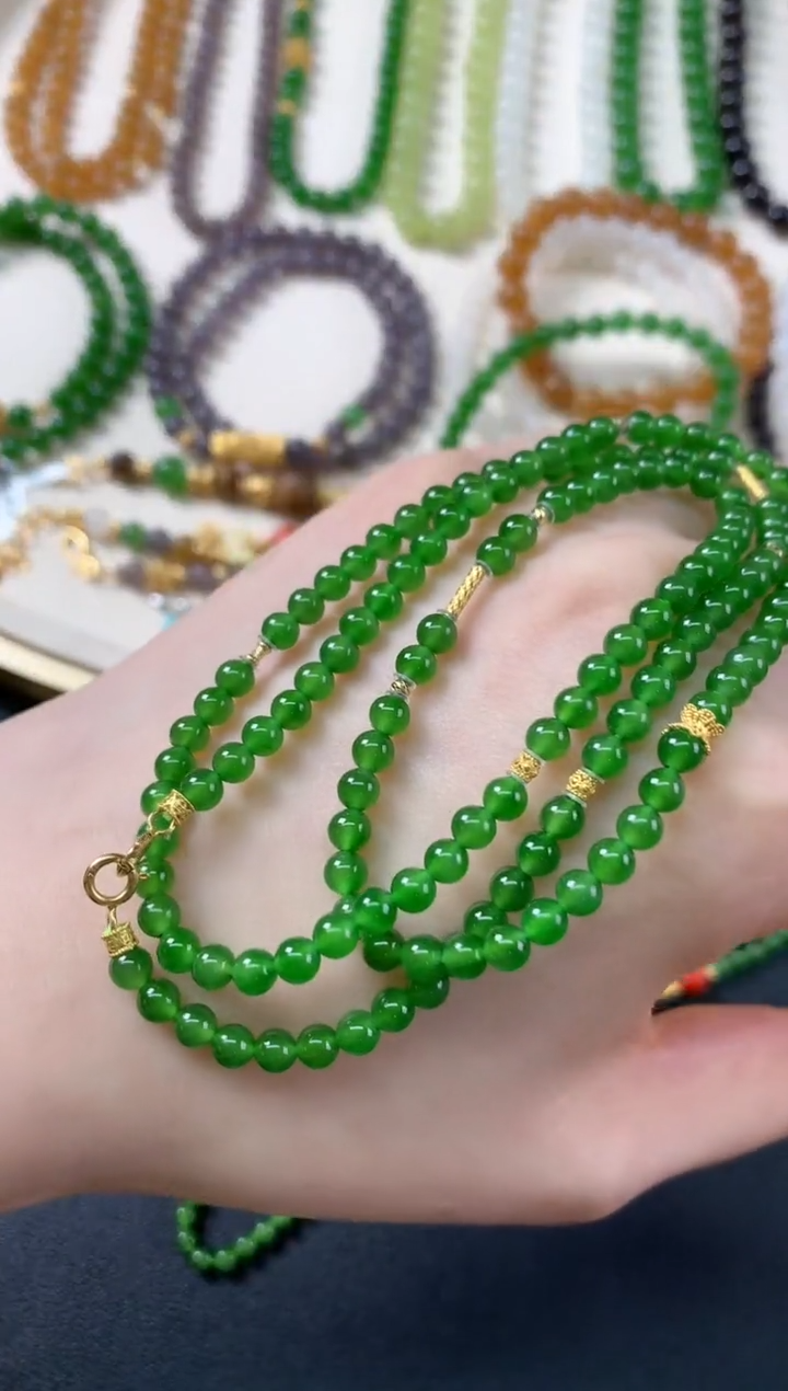 和田玉未镶嵌项链D95|2980