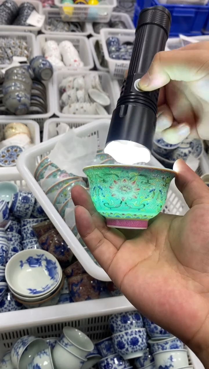 陶瓷景德陶瓷茶具容量约80