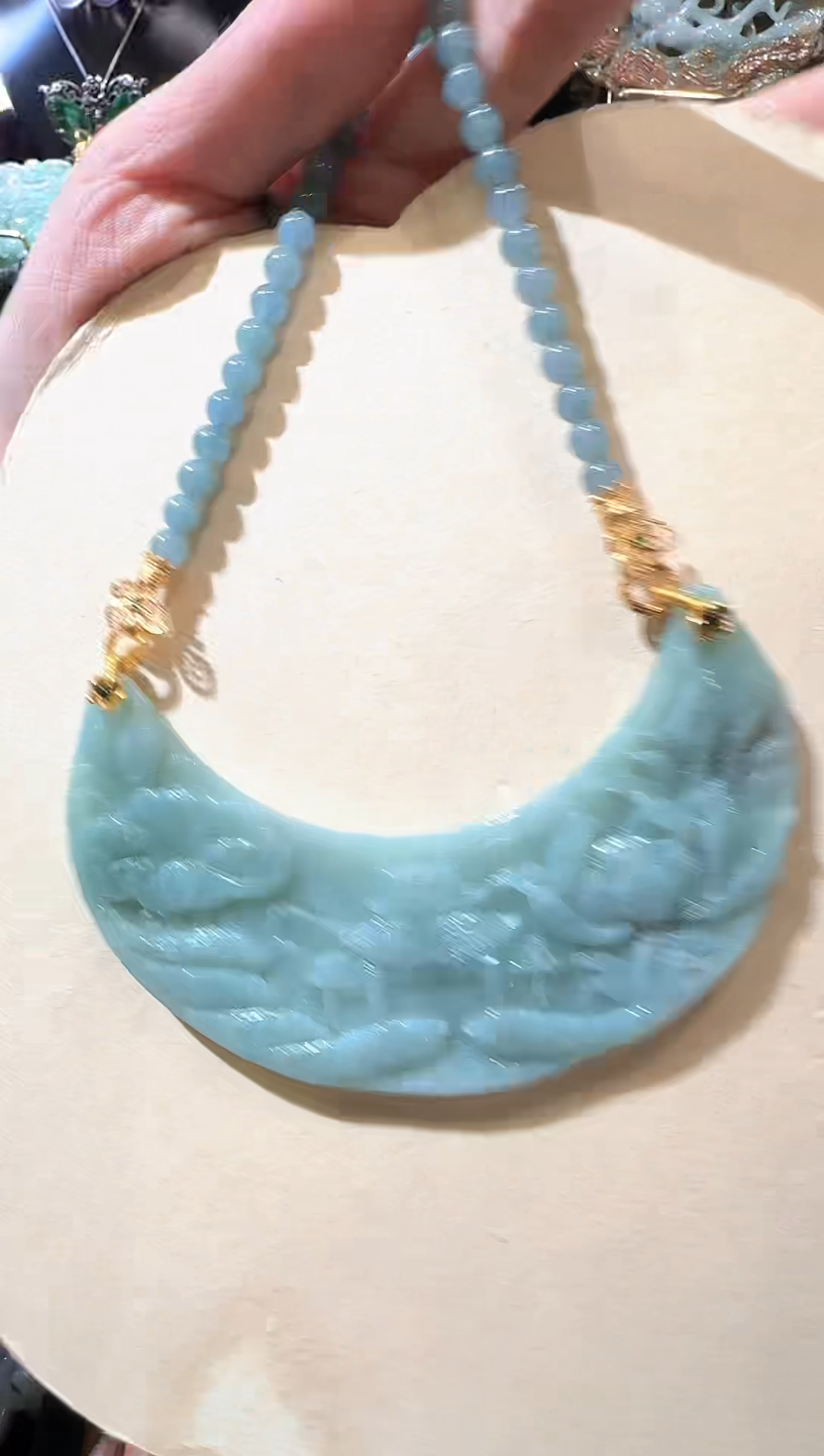 【闪购商品】翡翠颈饰未镶嵌国风