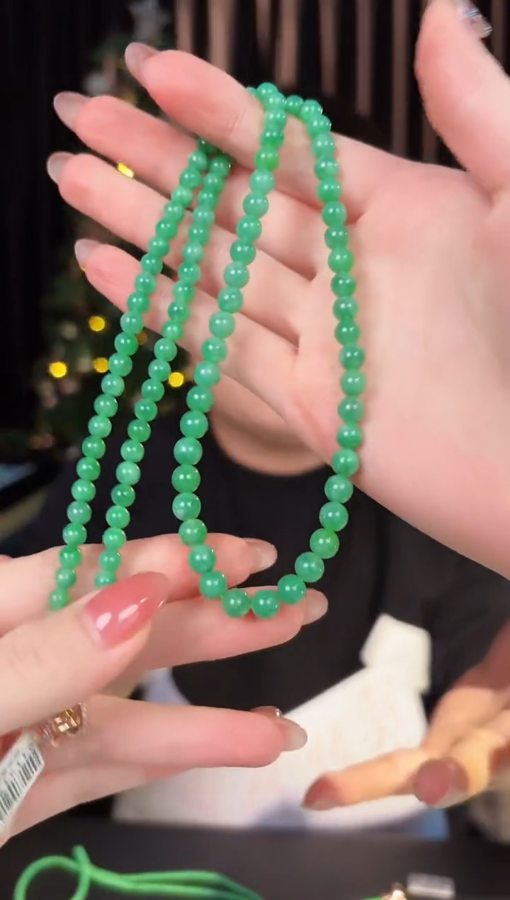 【闪购商品】翡翠颈饰未镶嵌缅料A货/支持复检/一件