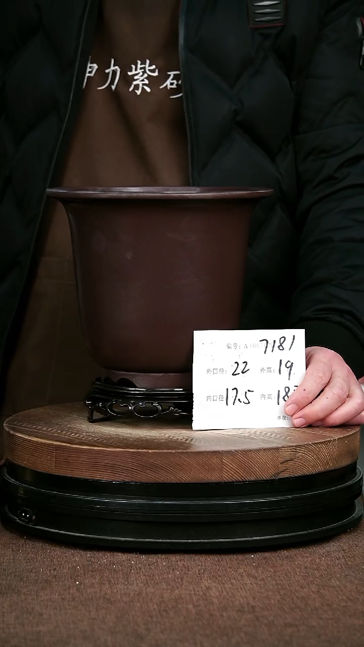 紫砂花盆花卉园艺71841+S