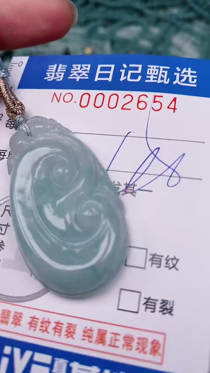 【闪购商品】翡翠颈饰未镶嵌00002654