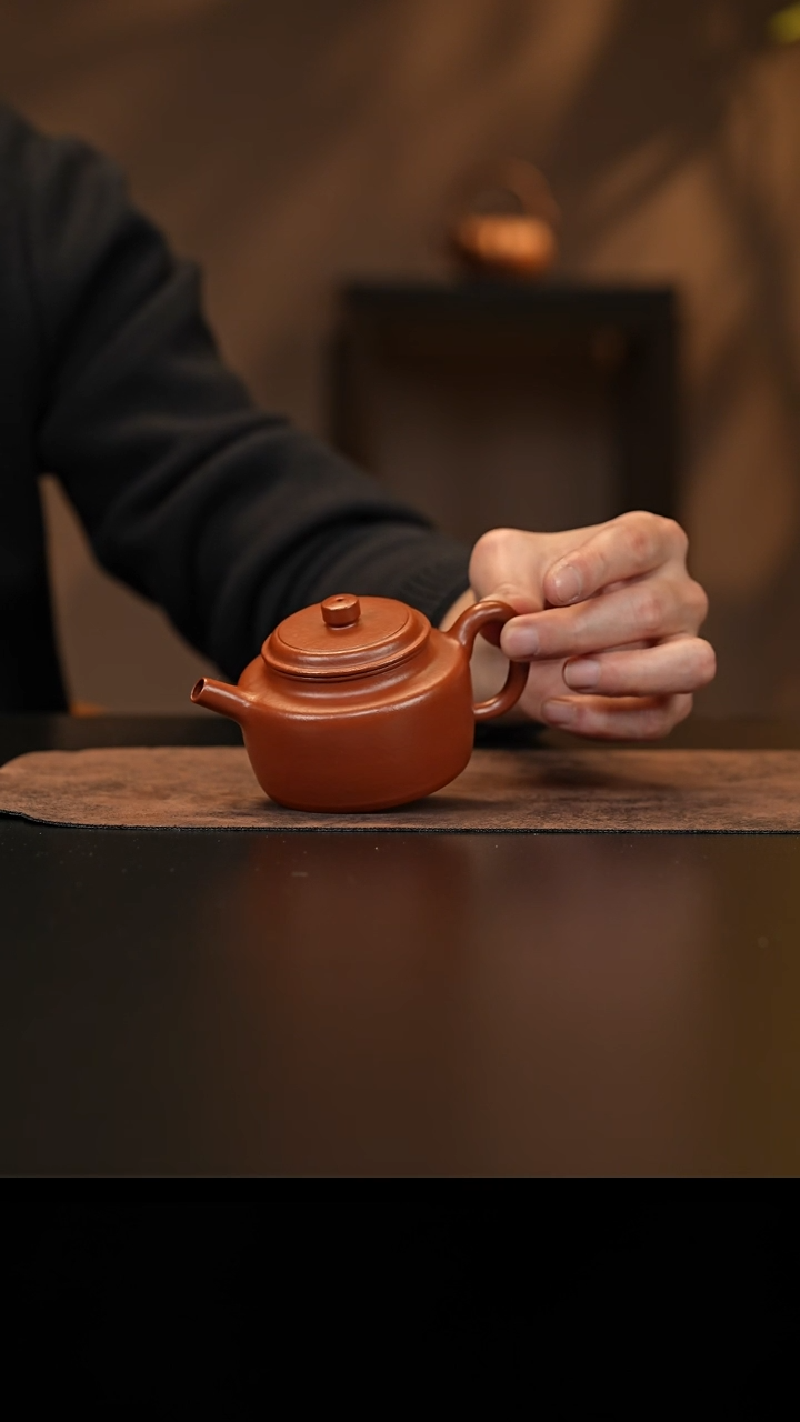 【闪购商品】紫砂茶壶允禾斋wdx 朱泥 德钟