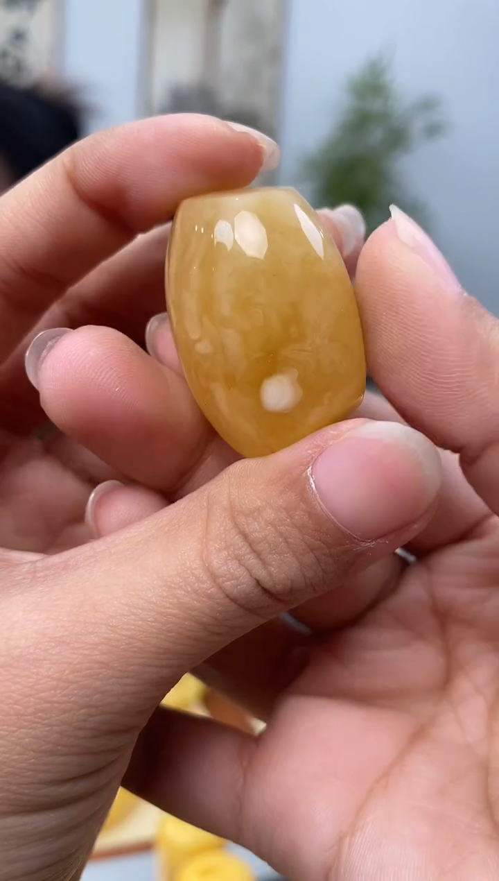 【闪购商品】琥珀裸石未镶嵌天然琥珀蜜蜡马蹄珠