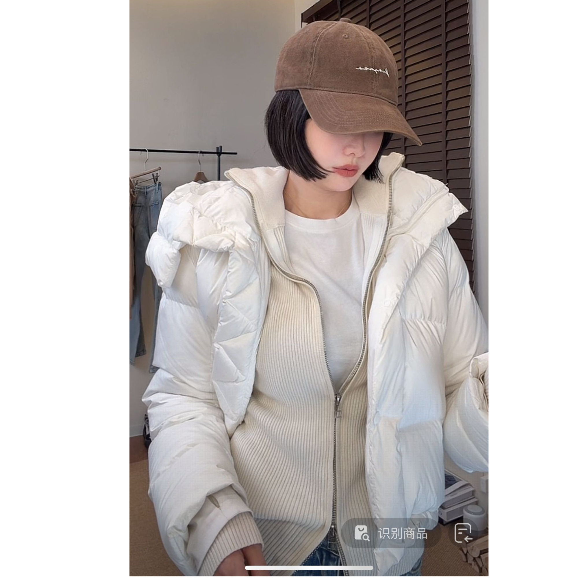 慵懒风 双头拉链 针织  100%羊毛  开衫拉链外套 A198