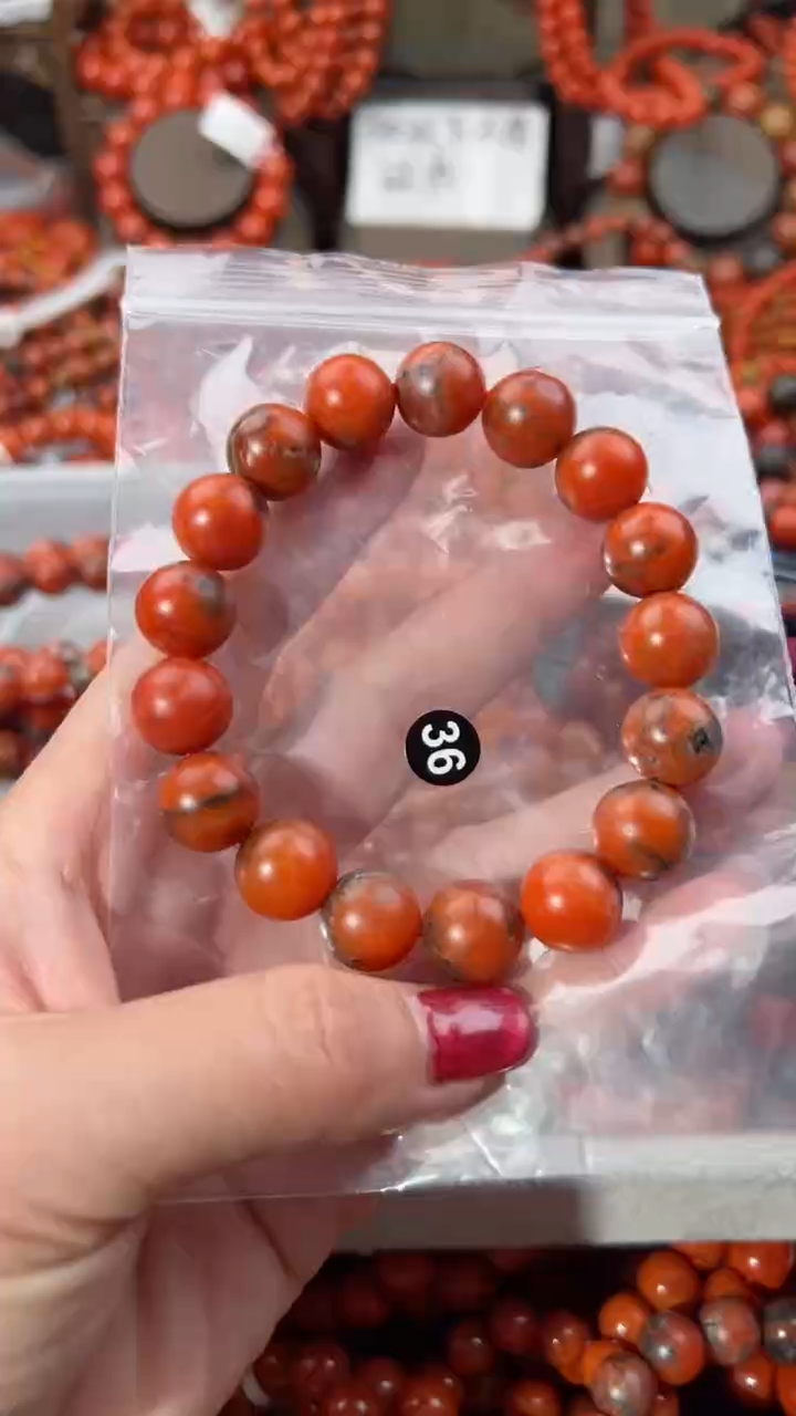 【闪购商品】南红玛瑙手串未镶嵌13