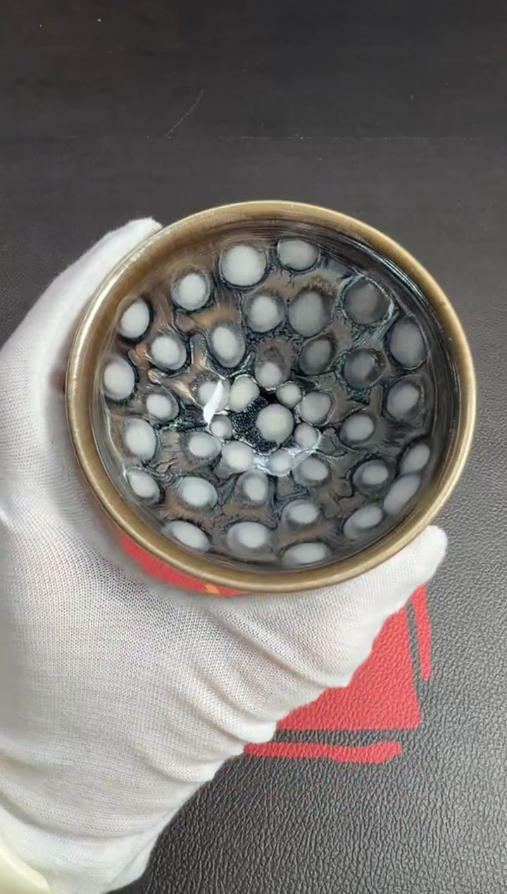 茶盏李细妹文物款珍珠斑7