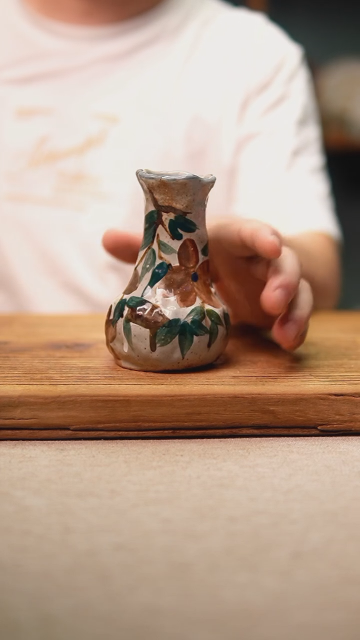 @@陶园瓷舍@@纯手工手绘@高温釉下彩