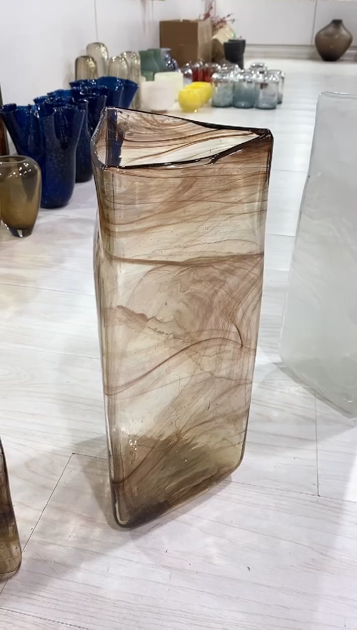 【闪购商品】琉璃慕忆家花瓶大号