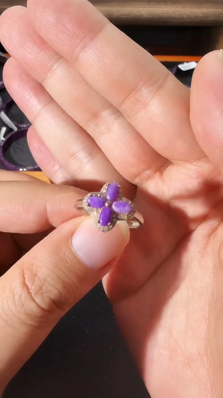 苏纪石（舒俱来）未镶嵌南非老矿戒指@多样性发其一