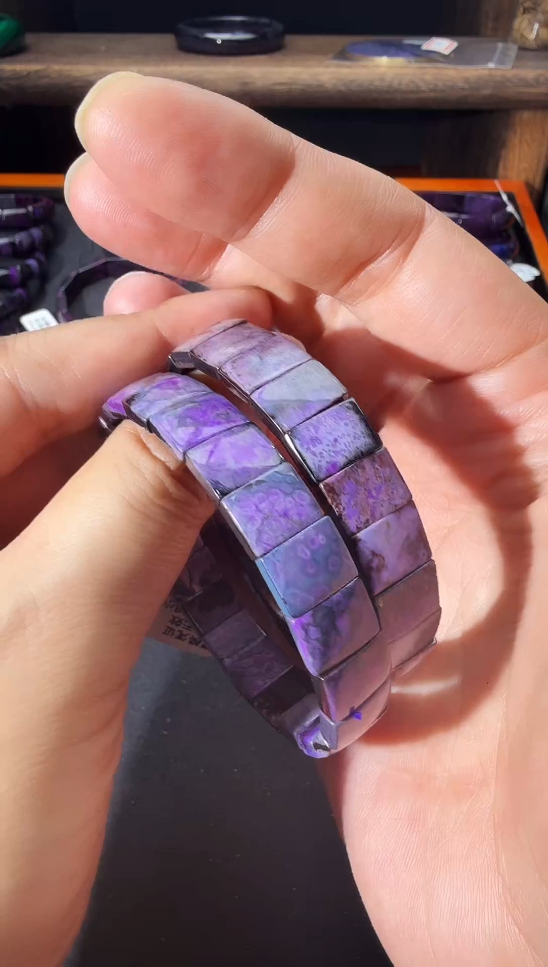 苏纪石（舒俱来）未镶嵌南非老矿手排@多样性发其一