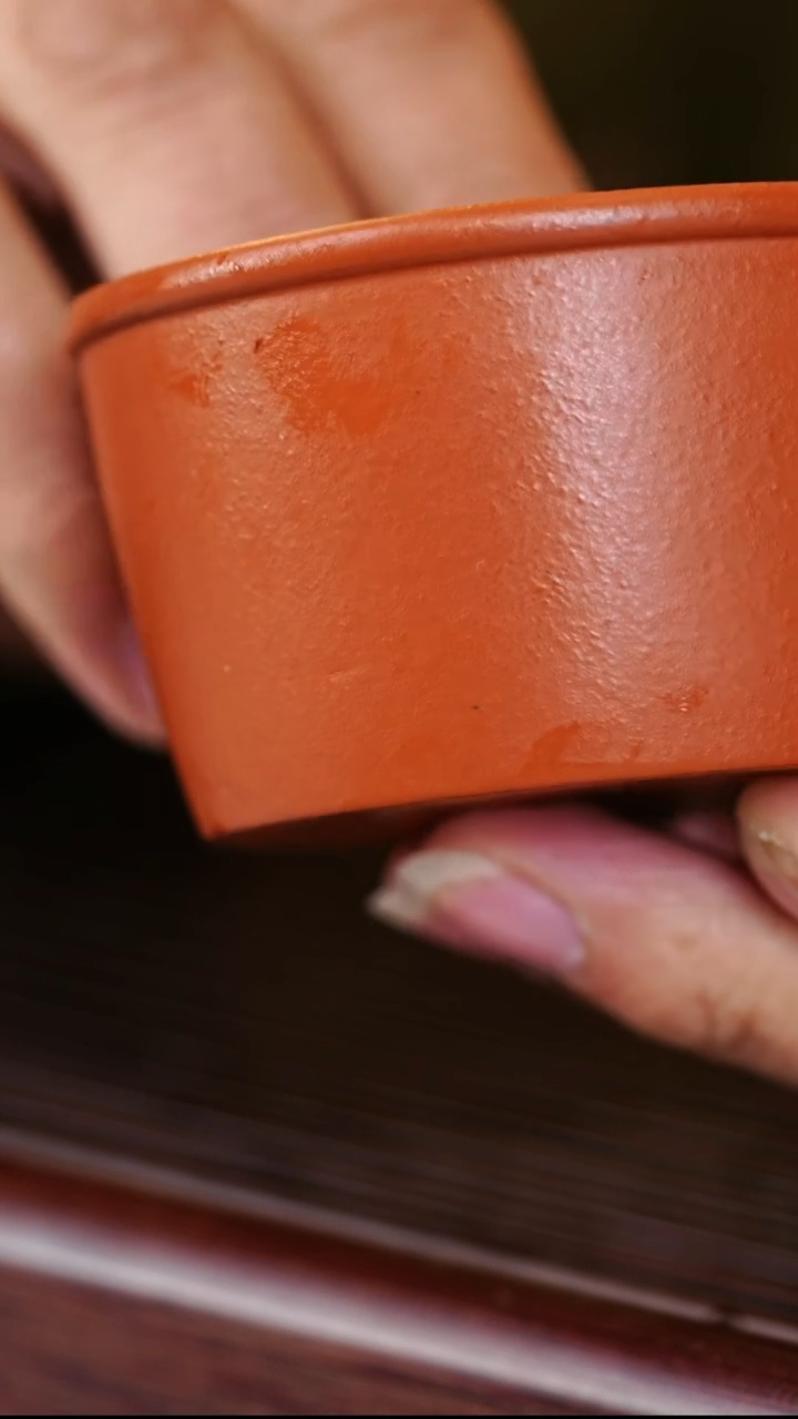 茶杯紫砂宜兴紫砂主人杯 小红泥直通