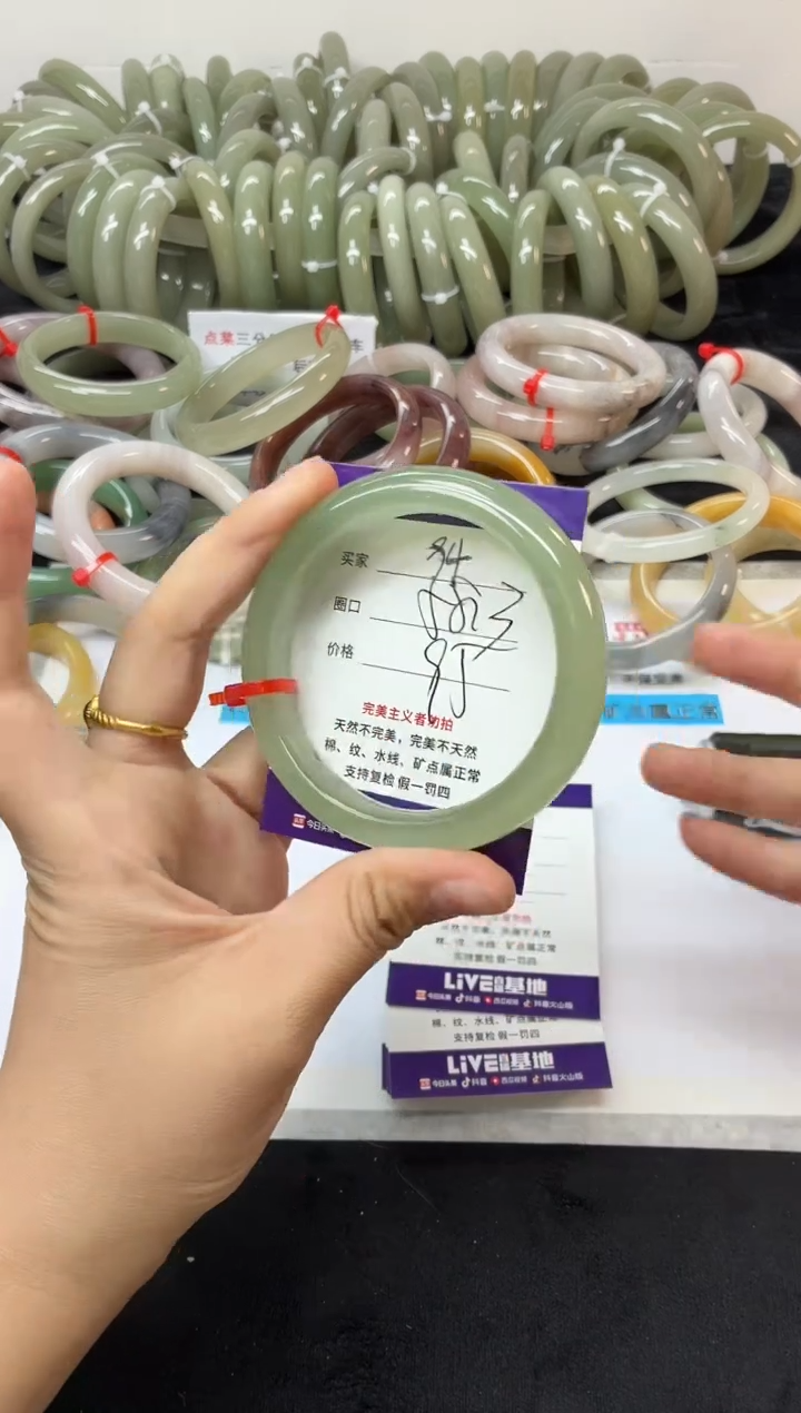 未镶嵌手镯石英质玉94