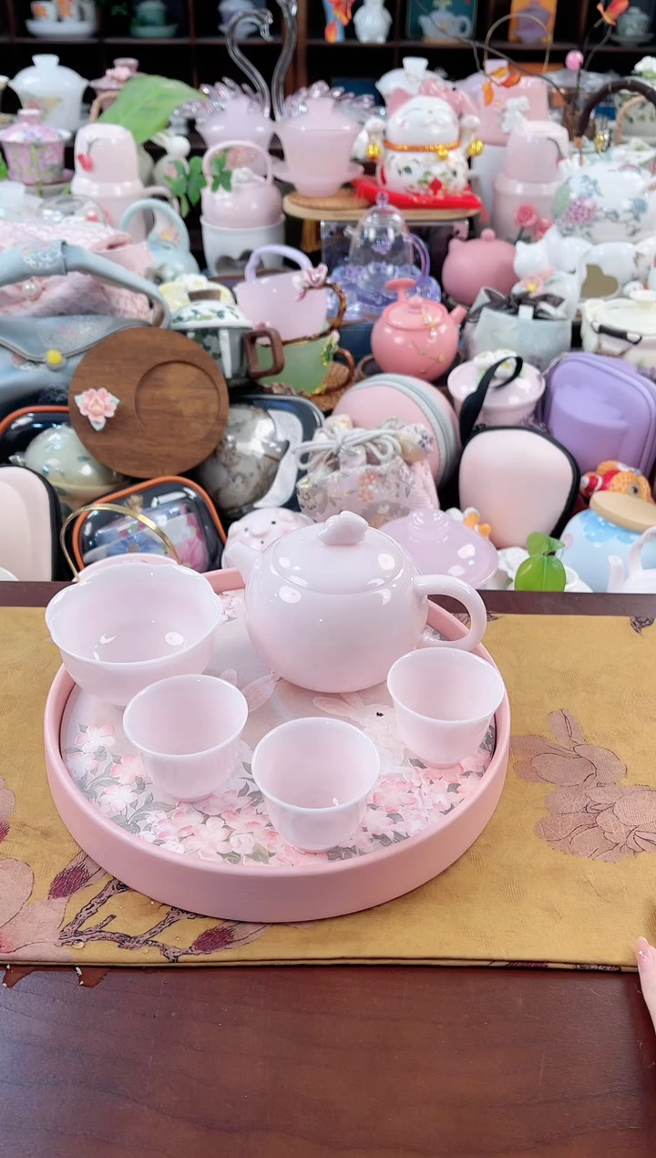 【闪购商品】瓷片茶具：库存仅剩1件