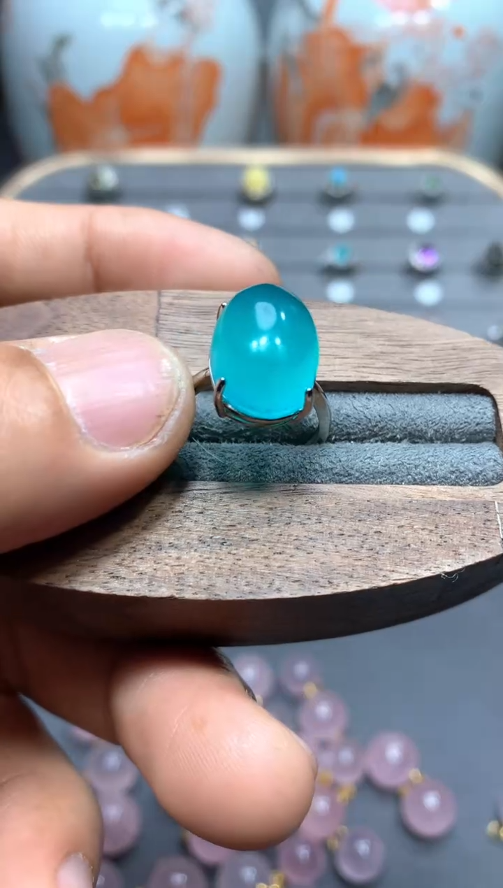 【闪购商品】天河石戒指未镶嵌W94（随机性发货只发一单）