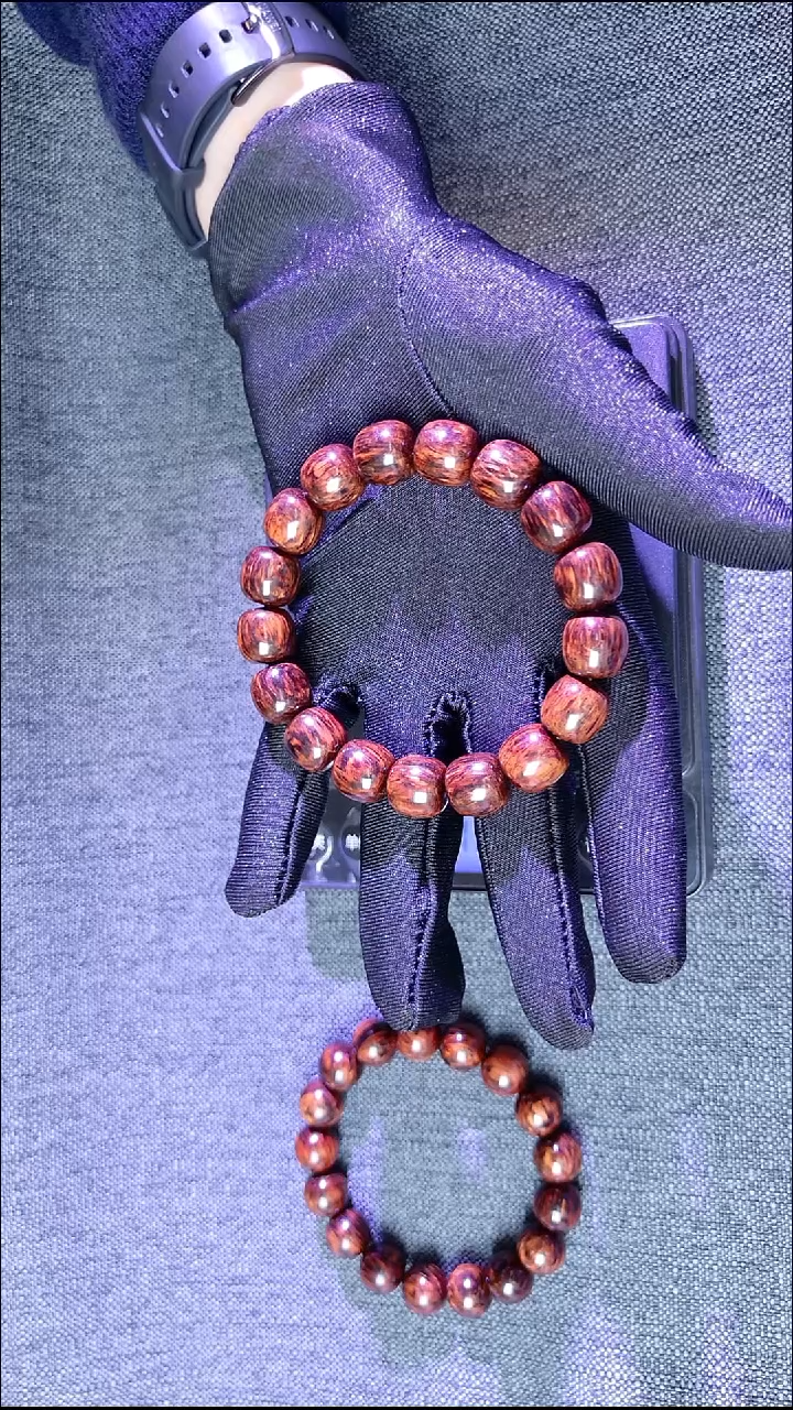 黄花梨/降香黄檀海南红降1.2老型  男女可戴