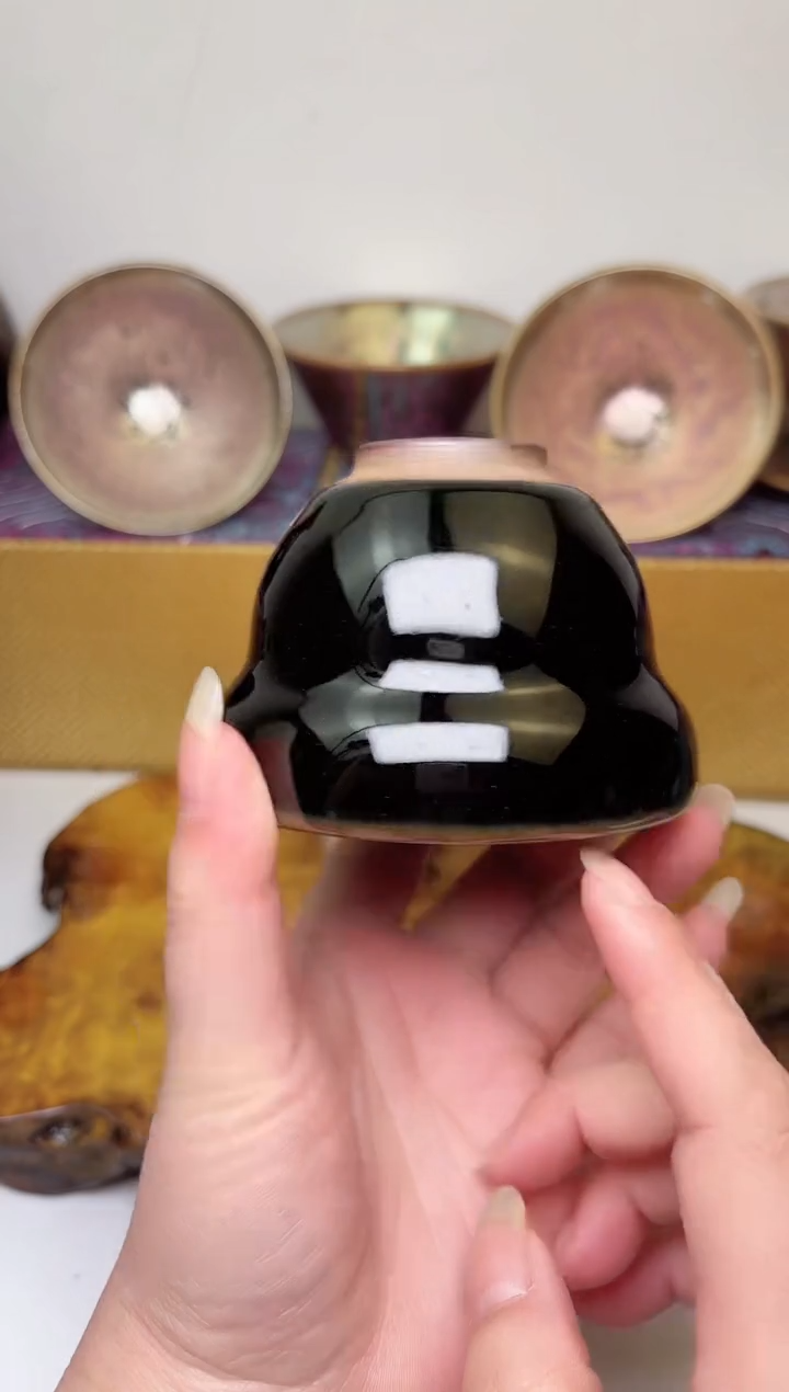 【闪购商品】茶盏非春申阁福利1只乌金福禄