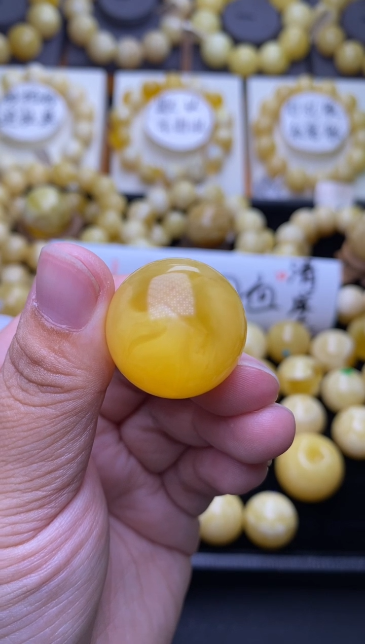 裸石琥珀未镶嵌 大小姐珠宝严选92