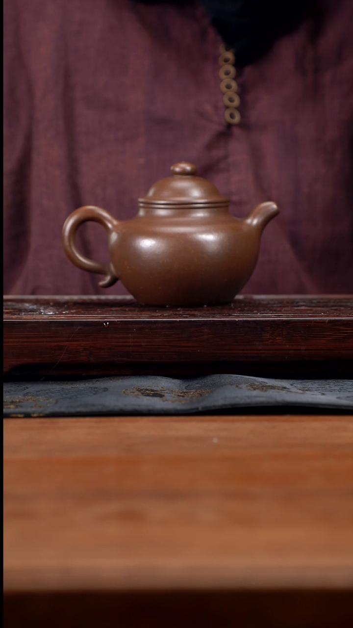 【闪购商品】紫砂茶壶380cc黄龙山原矿底槽清古莲子17