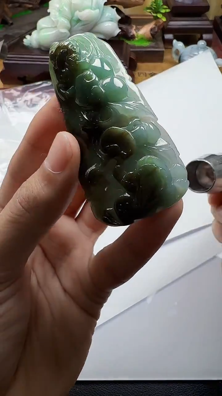 吊坠(不含链)未镶嵌翡翠1