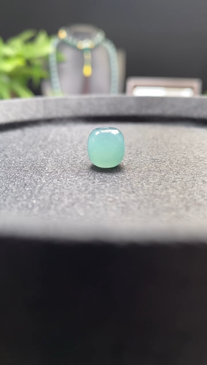 未镶嵌手链翡翠散珠卡10mm左右老型珠