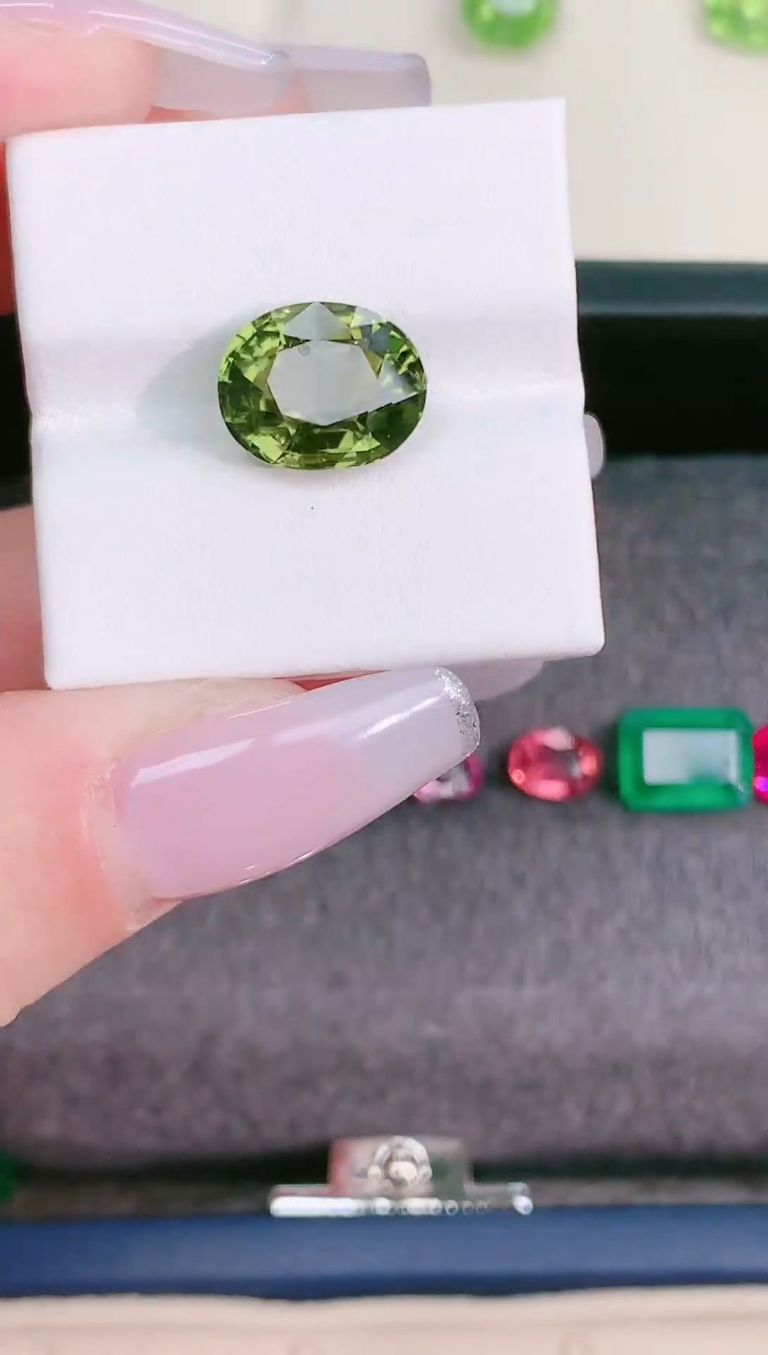 未镶嵌裸石碧玺阿富汗碧玺5.15ct