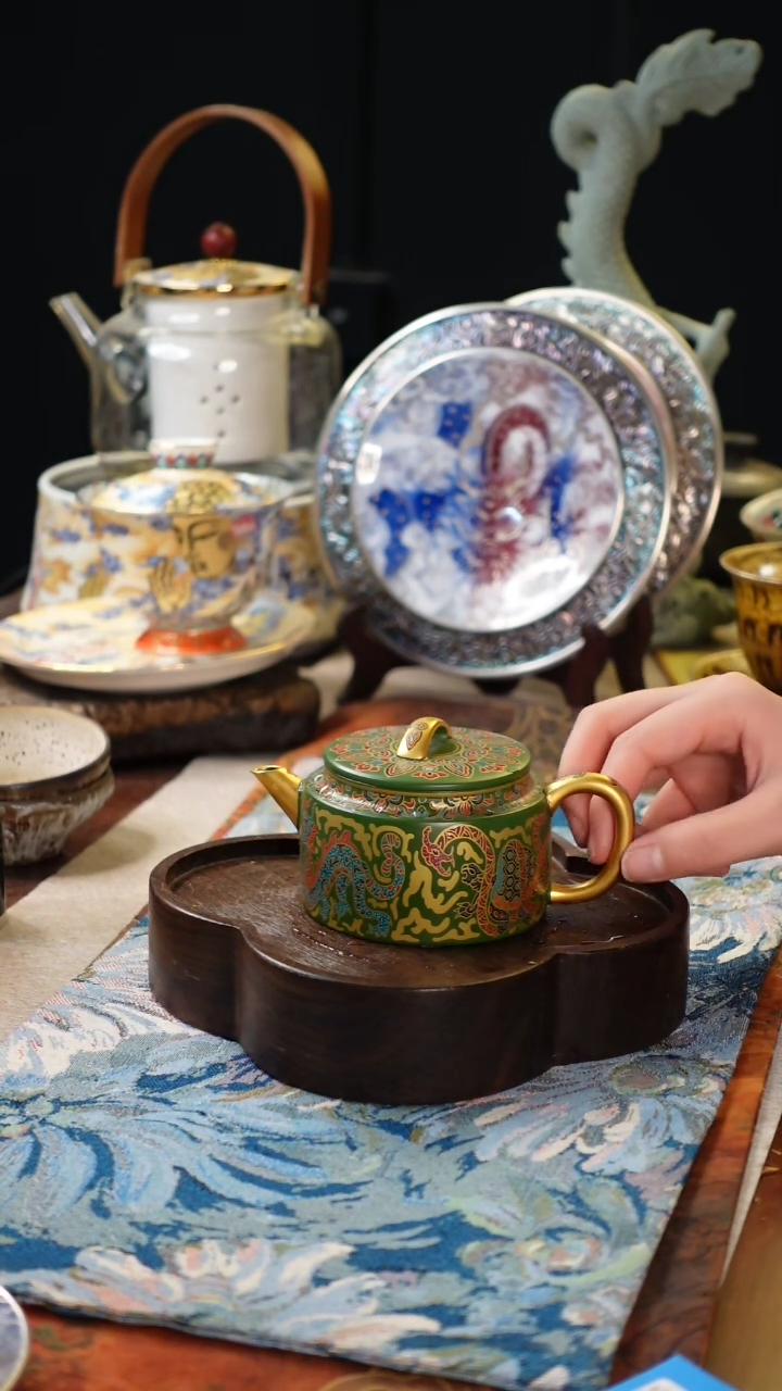 【闪购商品】凤鸣汉铎壶陶瓷壶