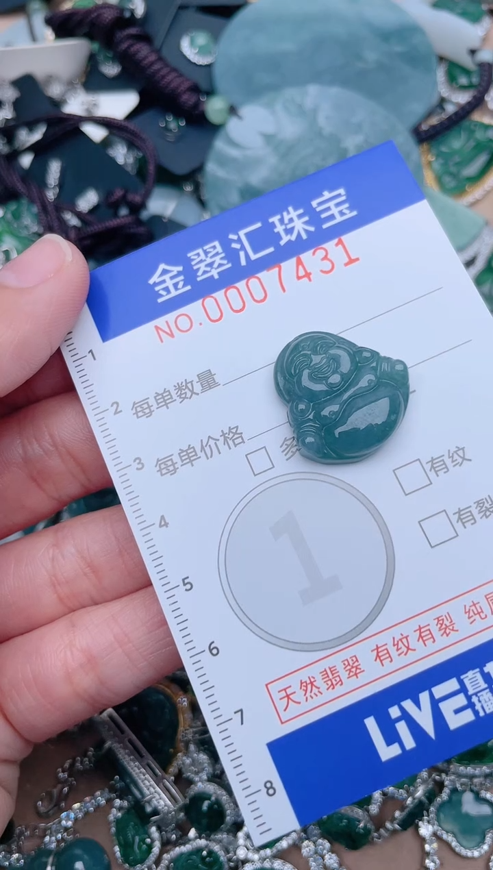 【闪购商品】翡翠颈饰未镶嵌7431.........1
