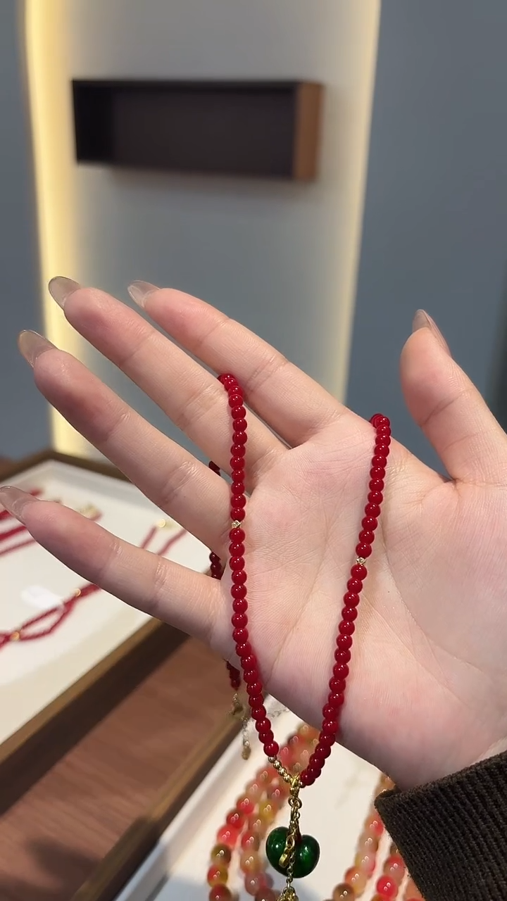 未镶嵌颈饰玛瑙/玉髓DIY款X791