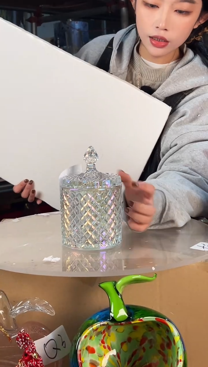 清仓产品炫彩糖果罐