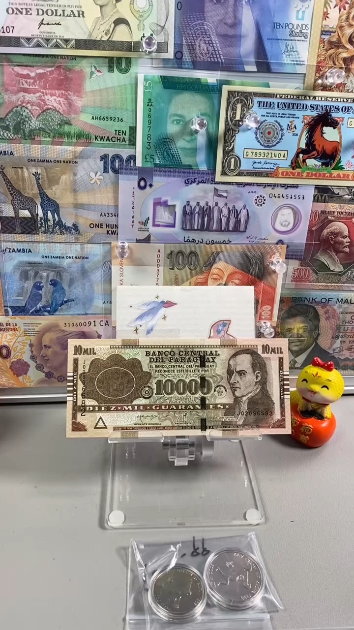 纸币【全新无47】巴拉圭10000瓜拉尼2015(2022)年