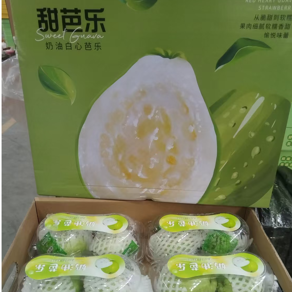 【甜芭乐】奶油白心芭乐，放软了再吃