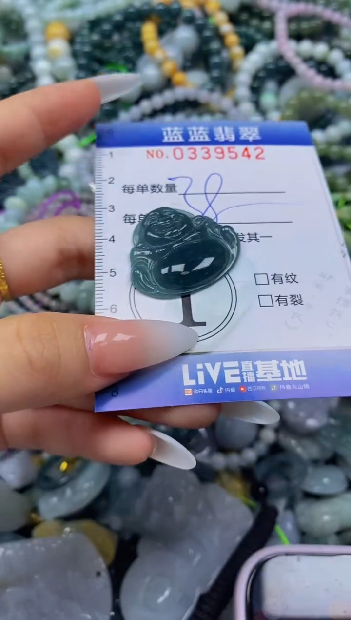 颈饰未镶嵌翡翠闪购0339542
