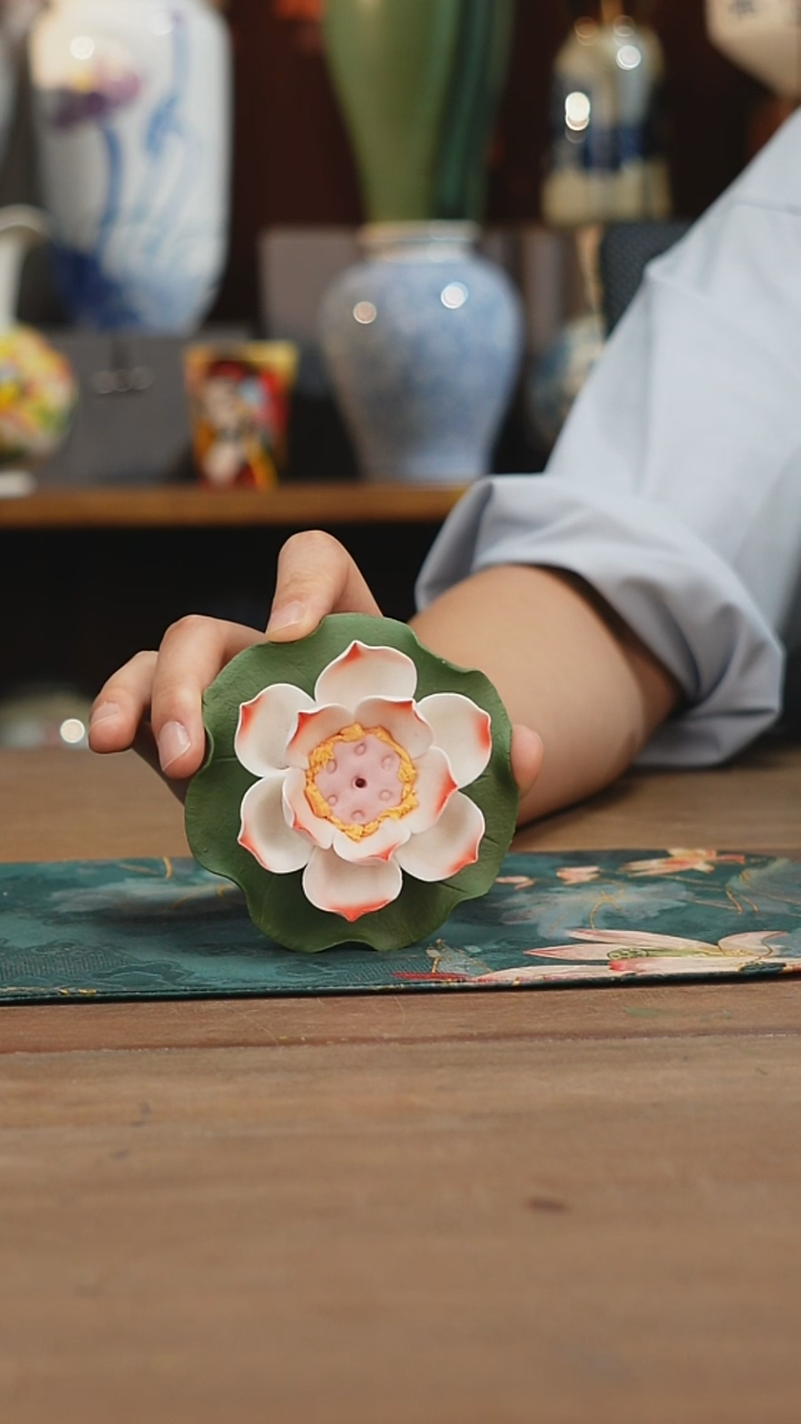 摆件景德镇釉下手绘陶瓷茶具，咖啡杯