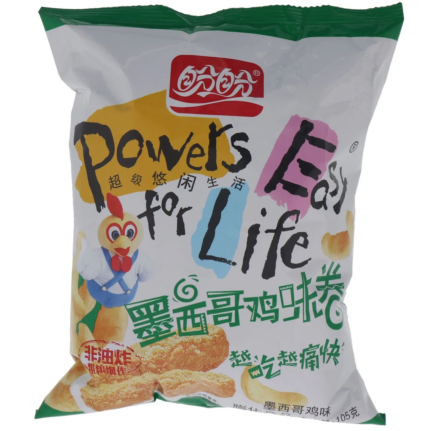 盼盼墨西哥风味麦香鸡味卷105g/袋
