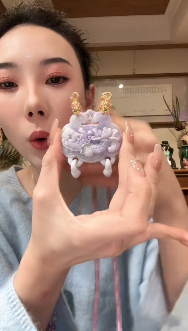 【闪购商品】翡翠颈饰未镶嵌国风