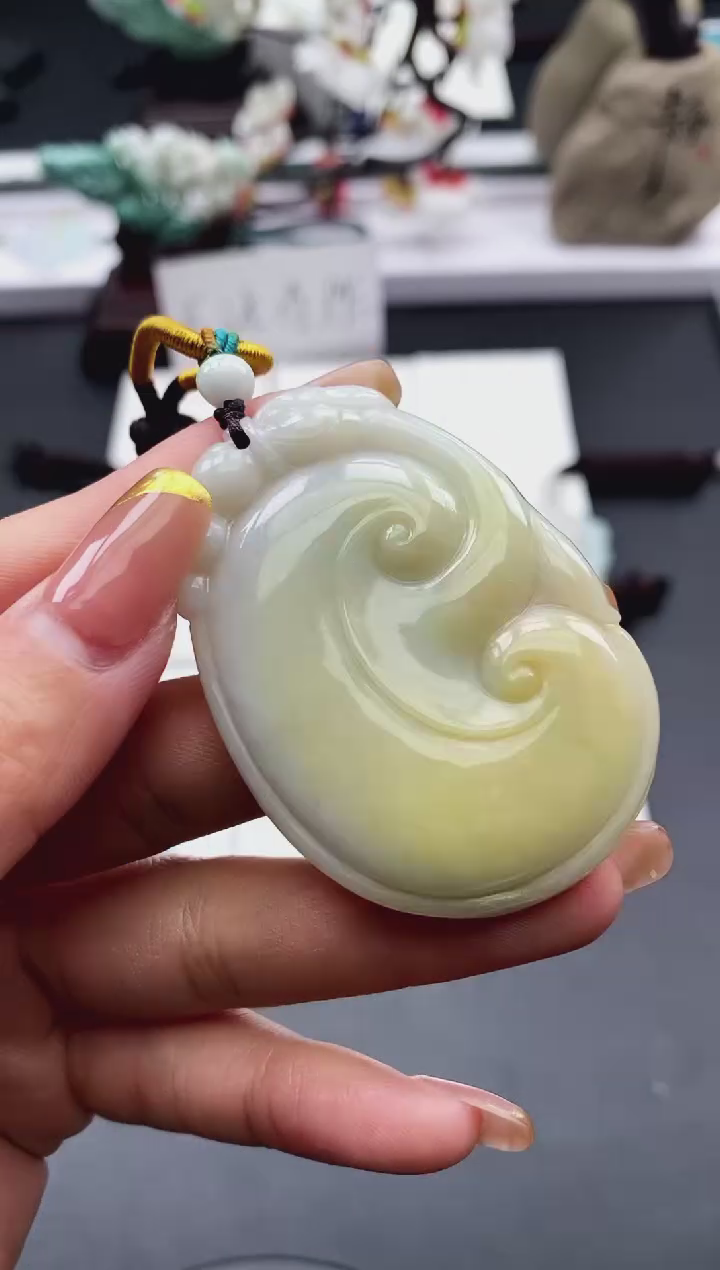 【闪购商品】翡翠颈饰未镶嵌天然缅甸A货翡翠